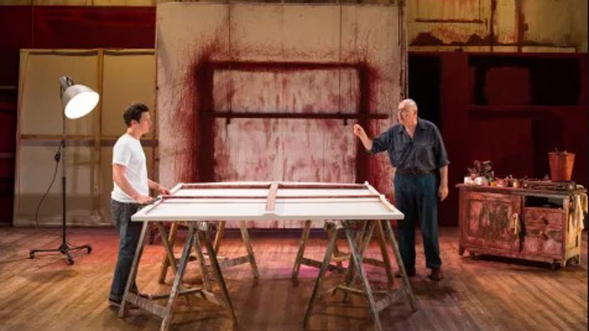 Red Rothko Play Red | The Struggles of Mark Rothko | Center Theatre Group